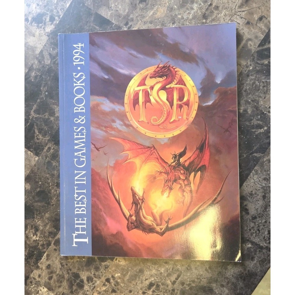1994 TSR MASTER CATALOG THE BEST IN GAMES & BOOKS VGC! Dungeons Dragons D&D